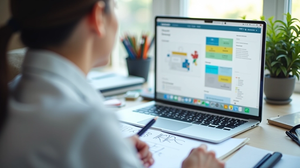 Step-by-step design process showing hierarchy implementation from wireframe to final polished design