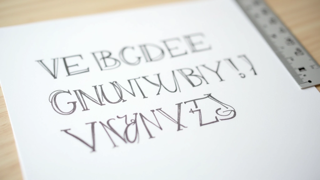 Typography samples showing letter spacing variations from tight negative spacing to generous positive spacing